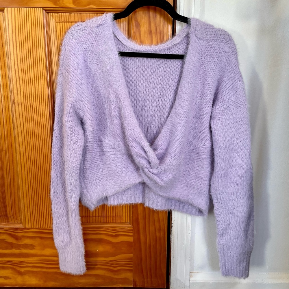 NWOT Purple Knot Top